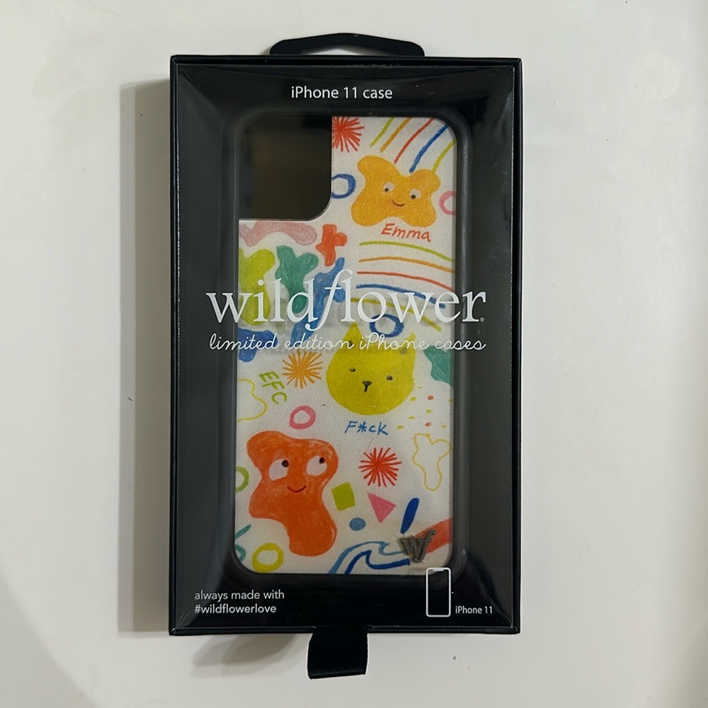 iphone 11 wildflower emma chamberlain case
